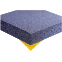 Paulstra Hutchinson Adhesive Backing Rubber Acoustic Insulation 500 mm x 500 mm x 33 mm 841003