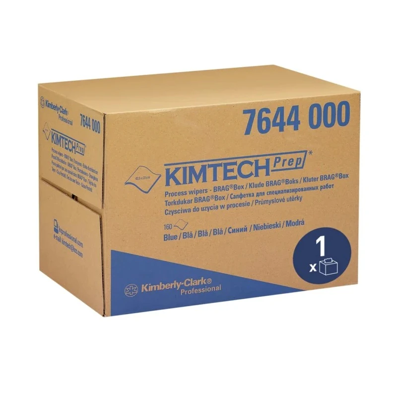 KIMTECH Dry Multi-Purpose Wipes Cloths Box of 160, 305 x 425 mm 7644
