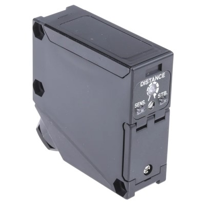 Panasonic Diffuse Photoelectric Sensor Block Style, Infrared Light Source, 100 mm to 2.5 m Detection Range, Relay EQ-501