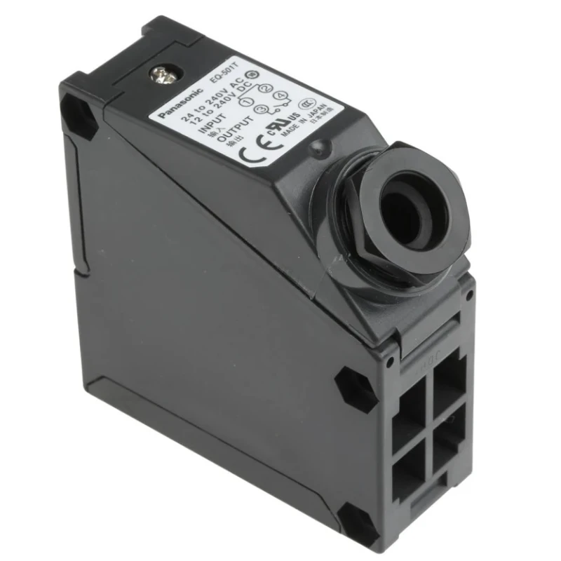 Panasonic Diffuse Photoelectric Sensor Block Style 100 mm to 2.5 m Detection Range Relay Output IP67 EQ-501T