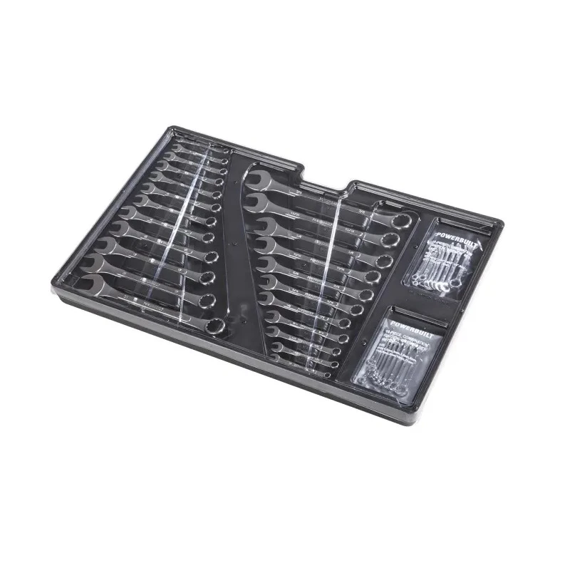 RS PRO 43-Piece Carbon Steel Combination Spanner Set 3/16 to 11/32 in, 4 to 21 mm 480-6903