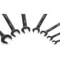 RS PRO 7-Piece Ratchet Spanner Set, Chrome Vanadium Steel, Metric Sizes 8 To 18 mm 480-6751
