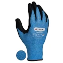 Skytec Trigata Blue Polyurethane Work Gloves Size 9 Double Gloves Pair Cut Resistant CE Certified SKY90