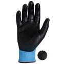 Skytec Trigata Blue Polyurethane Work Gloves Size 9 Double Gloves Pair Cut Resistant CE Certified SKY90