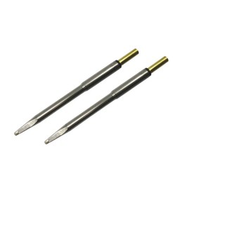 Metcal 2 mm Chisel 16.5 mm Soldering Iron Tip for CV-500 Systems CV-5200 CV-H4-PTZ Tweezer Hand Pieces PTC-7CH1720A
