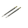 Metcal 2 mm Chisel 16.5 mm Soldering Iron Tip for CV-500 Systems CV-5200 CV-H4-PTZ Tweezer Hand Pieces PTC-7CH1720A