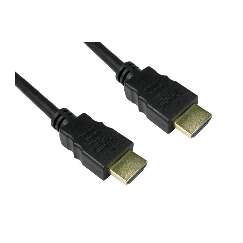 RS PRO 500 mm 4K HDMI Cable Male HDMI to Male HDMI Black 182-8471