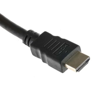RS PRO 10 m 4K High-Speed Male HDMI to Male HDMI Cable Black 182-8476