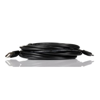 RS PRO IC Socket USB Cable Male USB Type A to Male Micro USB Type B USB 2.0 5 m 182-8498