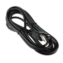 RS PRO IC Socket USB Cable Male USB Type A to Male Mini USB Type B USB 2.0 Black 3m 182-8493