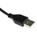 RS PRO IC Socket USB Cable Male USB Type A to Male Mini USB Type B USB 2.0 Black 3m 182-8493