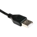 RS PRO IC Socket USB Cable Male USB Type A to Male USB Type A USB 2.0 Black 1.8m 182-8546