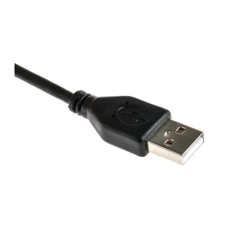RS PRO IC Socket USB Cable Male USB Type A to Male USB Type A USB 2.0 Black 1.8m 182-8546