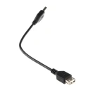 RS PRO IC Socket USB Cable Female USB Type A to Female USB Type A USB 2.0 Black 250mm 182-8486