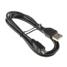 RS PRO IC Socket USB Cable Male USB Type A to Male USB 2.0 Mini USB Type B Mountable Black 1m 182-8491