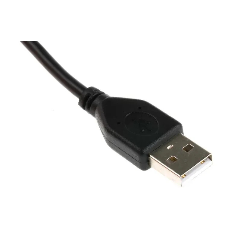 RS PRO IC Socket USB Cable Male USB Type A to Male USB 2.0 Mini USB Type B Mountable Black 1m 182-8491