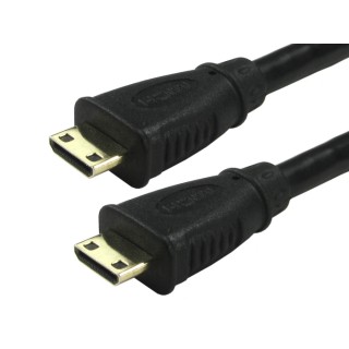 RS PRO 5 m 4K HDMI Cable Male Mini HDMI to Male HDMI Black 182-8580