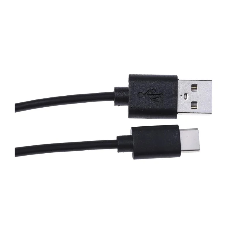 RS PRO USB Cable Male USB Type C to Male USB 2.0 Type A Black 1 m 182-8848