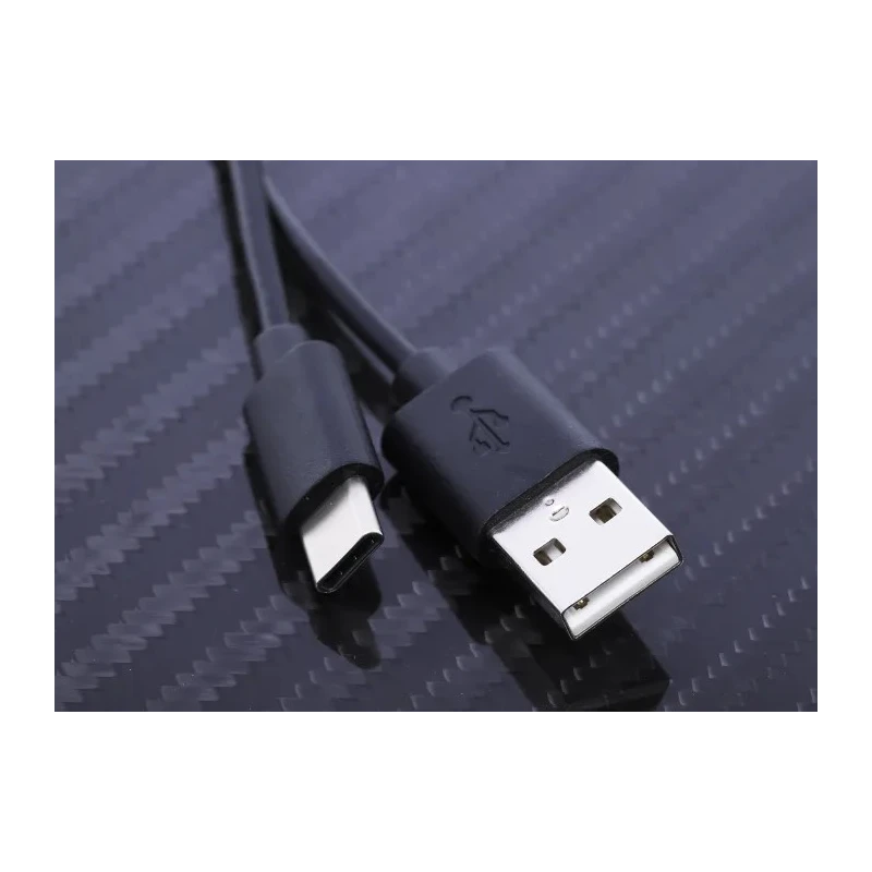 RS PRO USB Cable Male USB Type C to Male USB 2.0 Type A Black 1 m 182-8848