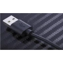 RS PRO USB Cable Male USB Type C to Male USB 2.0 Type A Black 1 m 182-8848