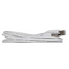 RS PRO IC Socket USB Cable Male USB Type A to Male USB Type B USB 2.0 White 800mm 182-8864