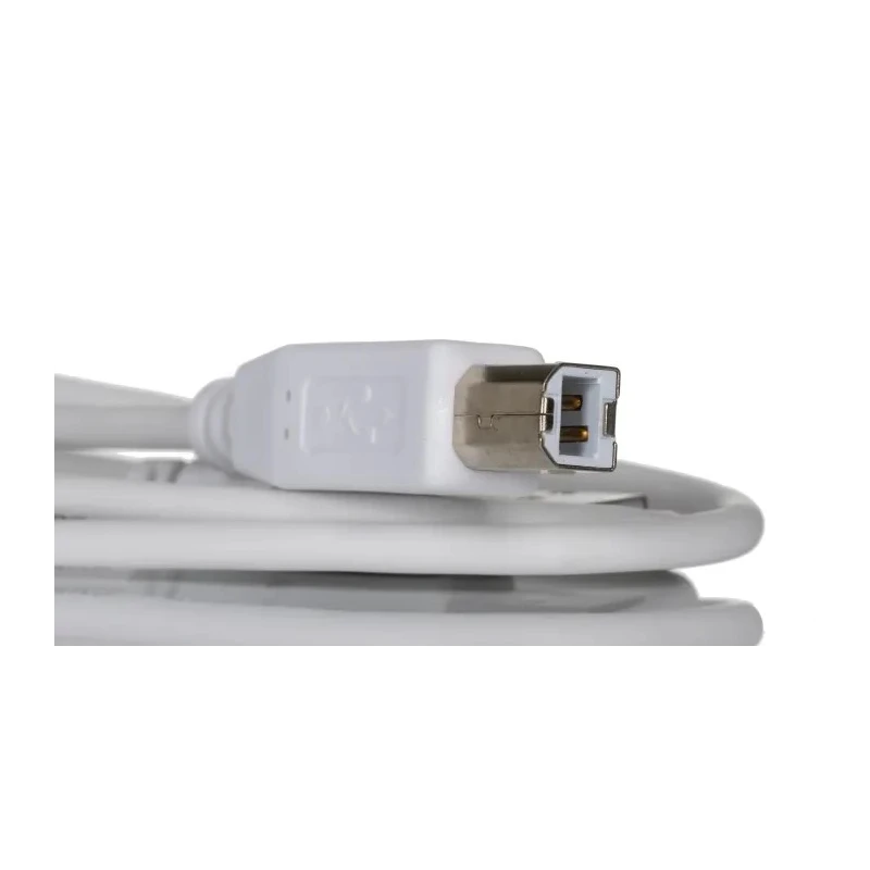 RS PRO IC Socket USB Cable Male USB Type A to Male USB Type B USB 2.0 White 800mm 182-8864