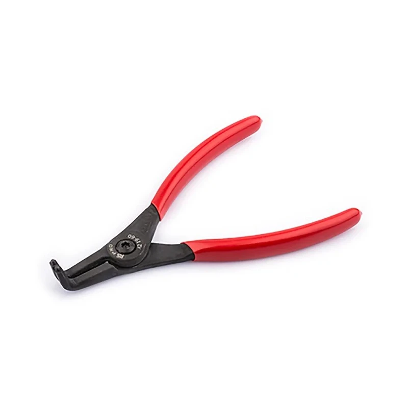 RS PRO Circlip Plier, 180mm Overall Length, Bent Jaw, Internal Jaw Style, Chrome Vanadium Steel Construction 182-9978