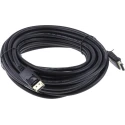 RND Male DisplayPort to Male DisplayPort Cable, Polyvinyl Chloride Jacket, 10 m Length, 3.3V Voltage 182-8890