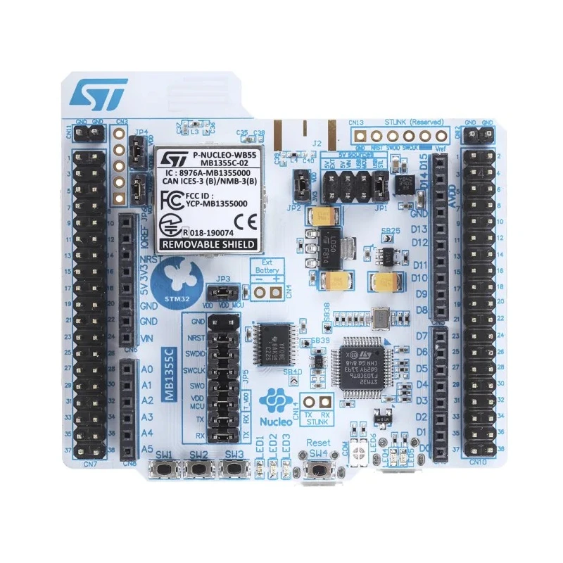 STMicroelectronics Microcontroller Development Tool Wireless Expansion Board P-NUCLEO-WB55