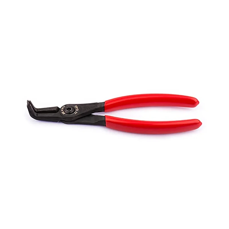 RS PRO Circlip Plier, 180mm Overall, Bent Nose, Chrome Vanadium Steel, Phosphate Finish 182-9980