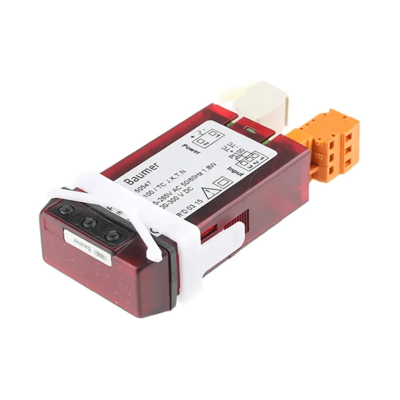 Baumer On-Off Temperature Controller Clip Mount 300V dc 1.3mA PA201