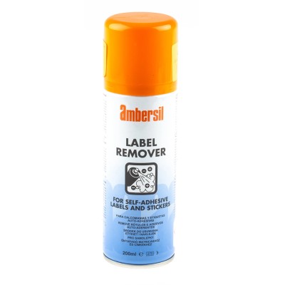 Ambersil 200 ml Aerosol Label Remover Liquid Cleaner with RoHS Compliance 31629-AB