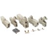 ABB BJS Series Grey Jumper Bar for Use with DIN Rail Terminal Blocks 1SNA205775R1600