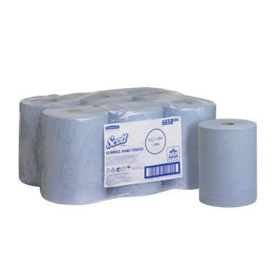 SCOTT Slimroll™ Roll Hand Towels 1650000 x 150 mm, 1 Ply, 990 Sheets 6658