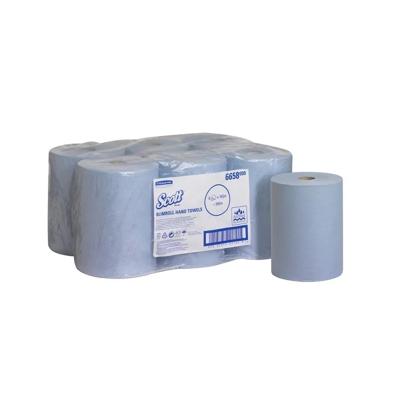 SCOTT Slimroll™ Roll Hand Towels 1650000 x 150 mm, 1 Ply, 990 Sheets 6658