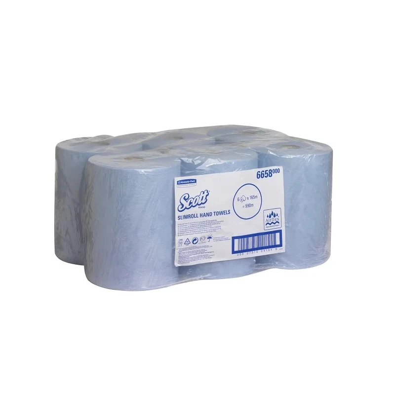 SCOTT Slimroll™ Roll Hand Towels 1650000 x 150 mm, 1 Ply, 990 Sheets 6658