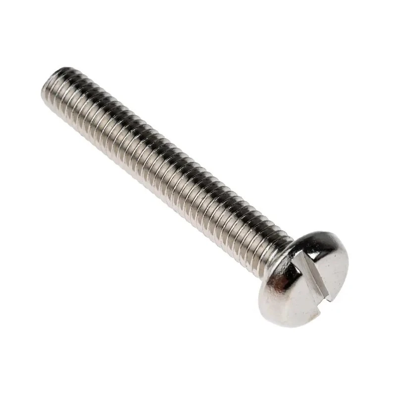 RS PRO Brass Nickel-Plated Pan Head Slot Drive Machine Screw Bolt Kit 3240 Pieces 6mm-40mm 482-7742