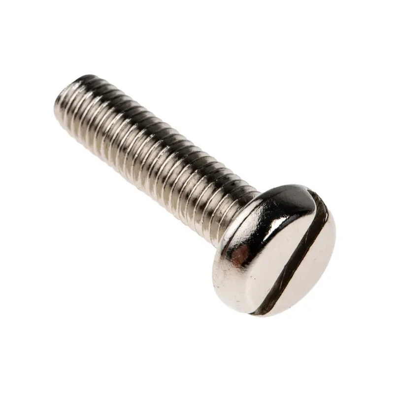 RS PRO Brass Nickel-Plated Pan Head Slot Drive Machine Screw Bolt Kit 3240 Pieces 6mm-40mm 482-7742