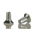RS PRO Bright Zinc Steel Countersunk Head Pozidriv Self-Tapping Screw 6 mm M3 482-7764