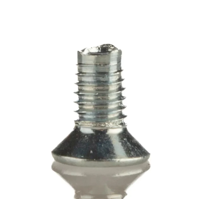 RS PRO Bright Zinc Steel Countersunk Head Pozidriv Self-Tapping Screw 6 mm M3 482-7764