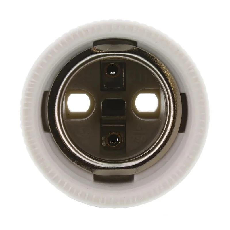BJB Ceramic GLS HID Lamp Holder E27 Screw Mount Porcelain Quick Connect Terminal 29.311.3700.00