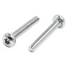 RS PRO Torx Pan Steel Machine Screw M3 x 20 mm Passivated Zinc Plated 482-7916