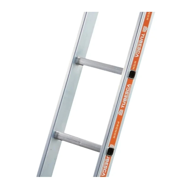 TUBESCA Aluminium 3 Section Aluminium Ladder Extended Height 5.13m Load Capacity 150kg Model 01253008