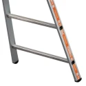TUBESCA Aluminium 3 Section Aluminium Ladder Extended Height 5.13m Load Capacity 150kg Model 01253008