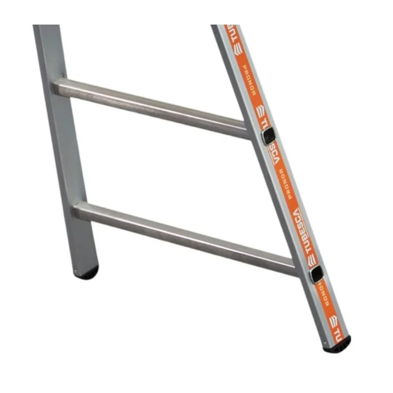TUBESCA Aluminium 3 Section Aluminium Ladder Extended Height 5.13m Load Capacity 150kg Model 01253008