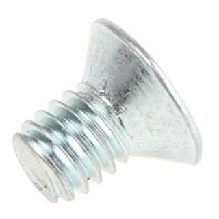 RS PRO Bright Zinc Steel Countersunk Tamper Proof Security Screw M4 x 6 mm 482-8177
