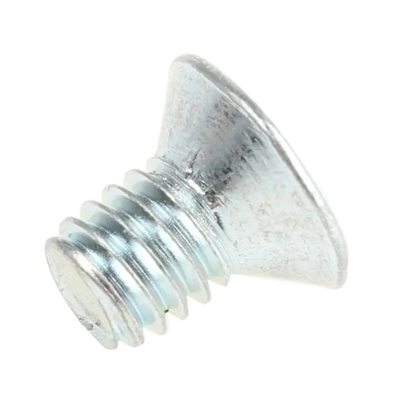 RS PRO Bright Zinc Steel Countersunk Tamper Proof Security Screw M4 x 6 mm 482-8177