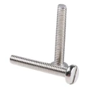 RS PRO Nickel Plated Brass Slot Pan Head Machine Screw 25 mm M2.5 482-8509