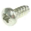 RS PRO Bright Zinc Steel Pan Head Self-Tapping Screw 13 mm Thread Size 10 482-8082