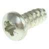 RS PRO Bright Zinc Steel Pan Head Self-Tapping Screw 13 mm Thread Size 10 482-8082